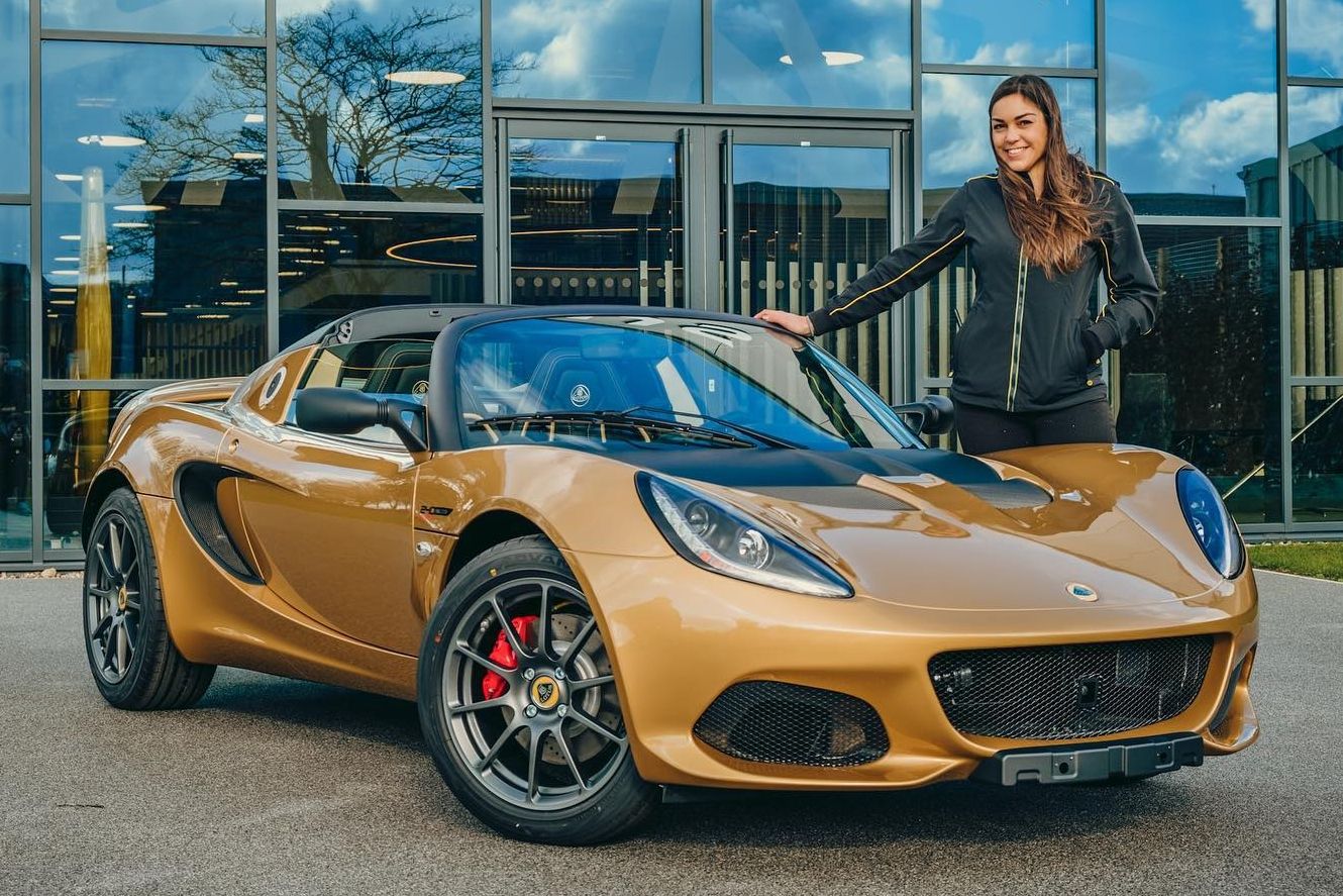 Last Lotus Elise Meets Elisa: The Girl Who Inspired Its Name