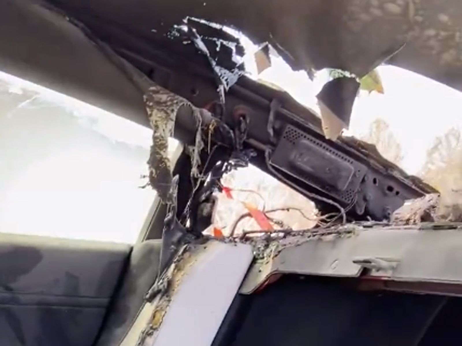 Look At The Shocking Aftermath Of This Spontaneous Tesla Fire