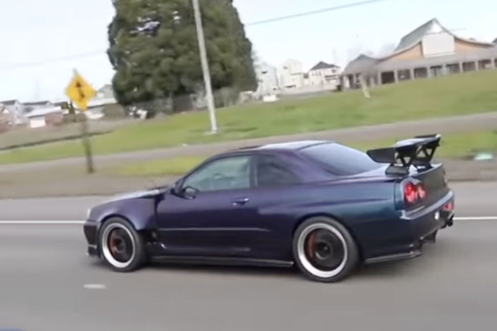 Wrecked R35 Meet The Nissan R69 Skyline: R34 Body On An R35 Chassis