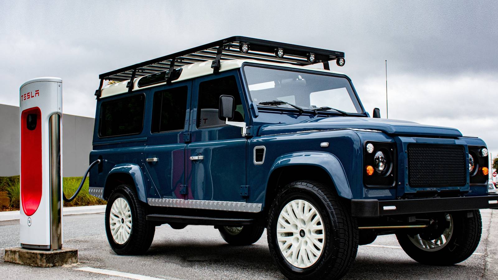 We Drive The First Land Rover Defender With A Plug