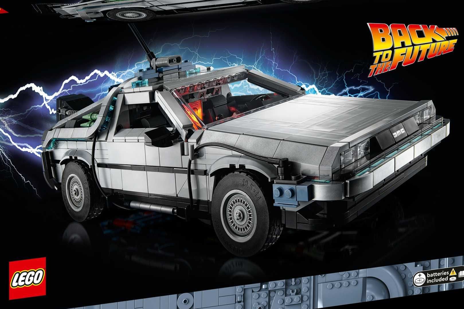 Great Scott! Lego's 1,872-Piece Back To The Future DeLorean Comes With A  Hoverboard