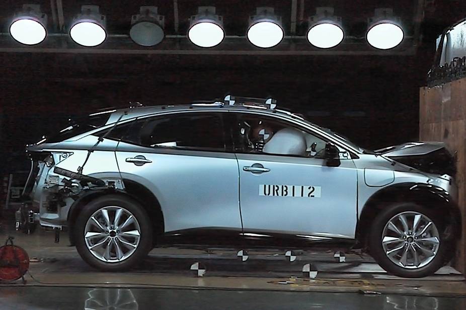 Watch The Nissan Ariya Get Destroyed In The Name Of Safety