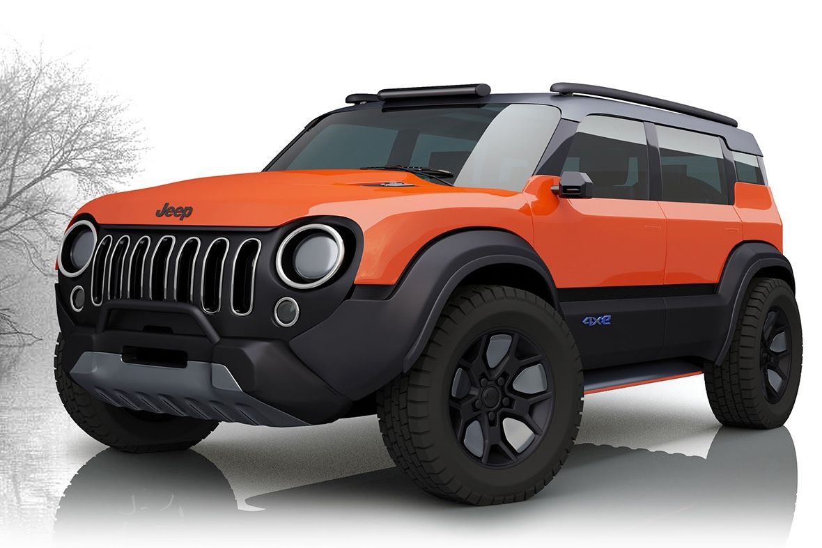 This Is What The Electric Jeep Renegade Could Look Like