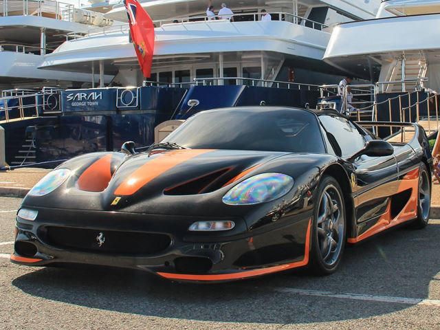 black and orange f50
