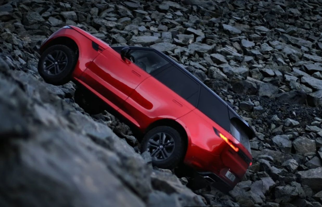 Watch The New Range Rover Sport Take On A Death-Defying Stunt