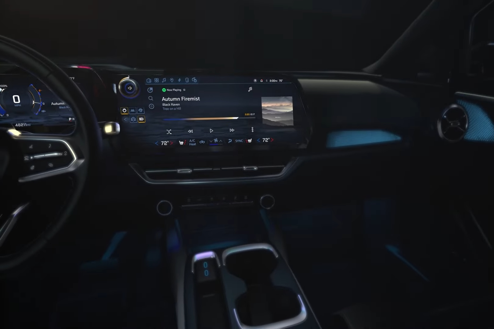 Chevy Reveals Premium Interior Of Electric Equinox