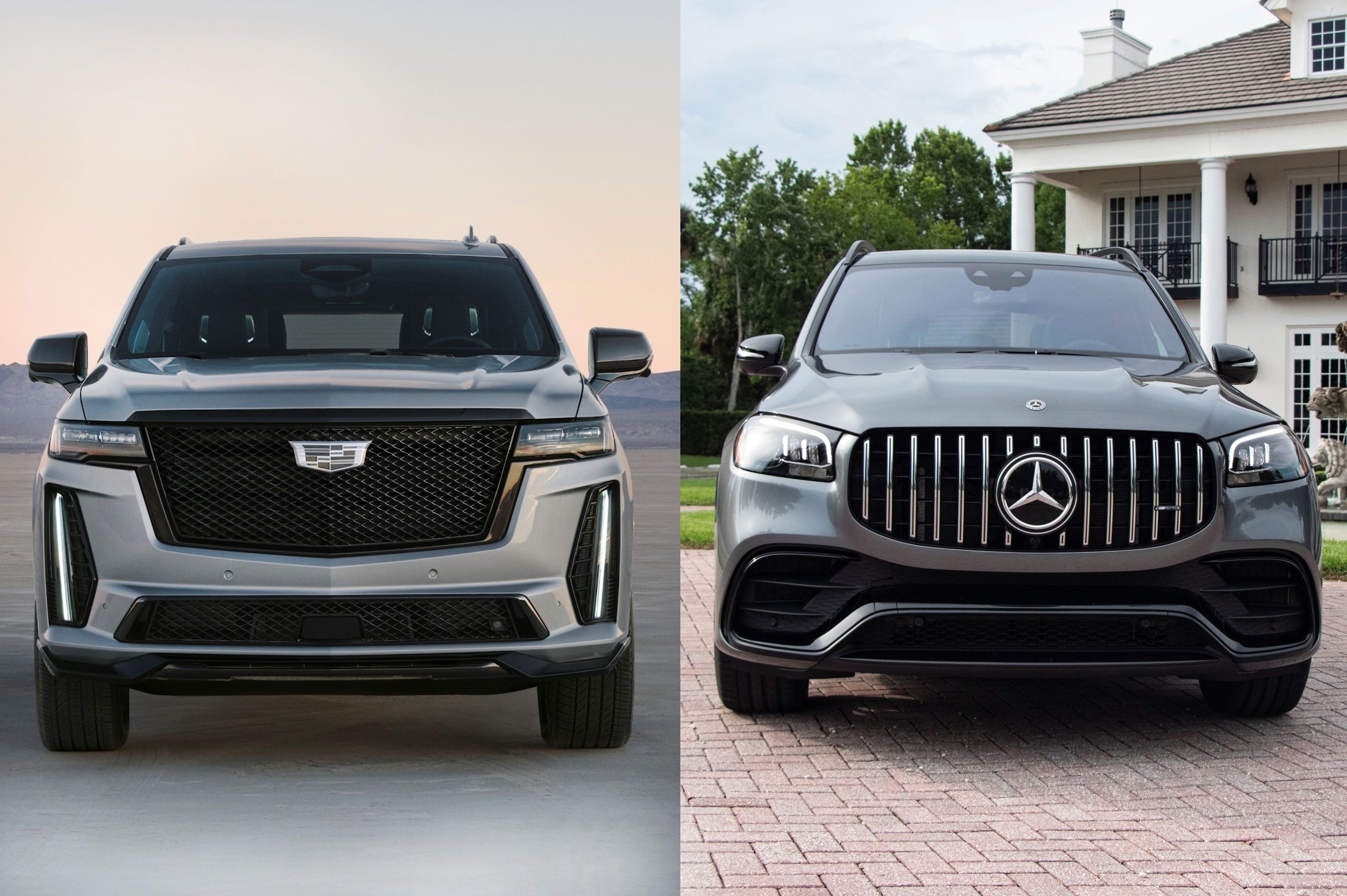 Mercedes-AMG GLS 63 Vs. Cadillac Escalade-V : Super SUV Showdown