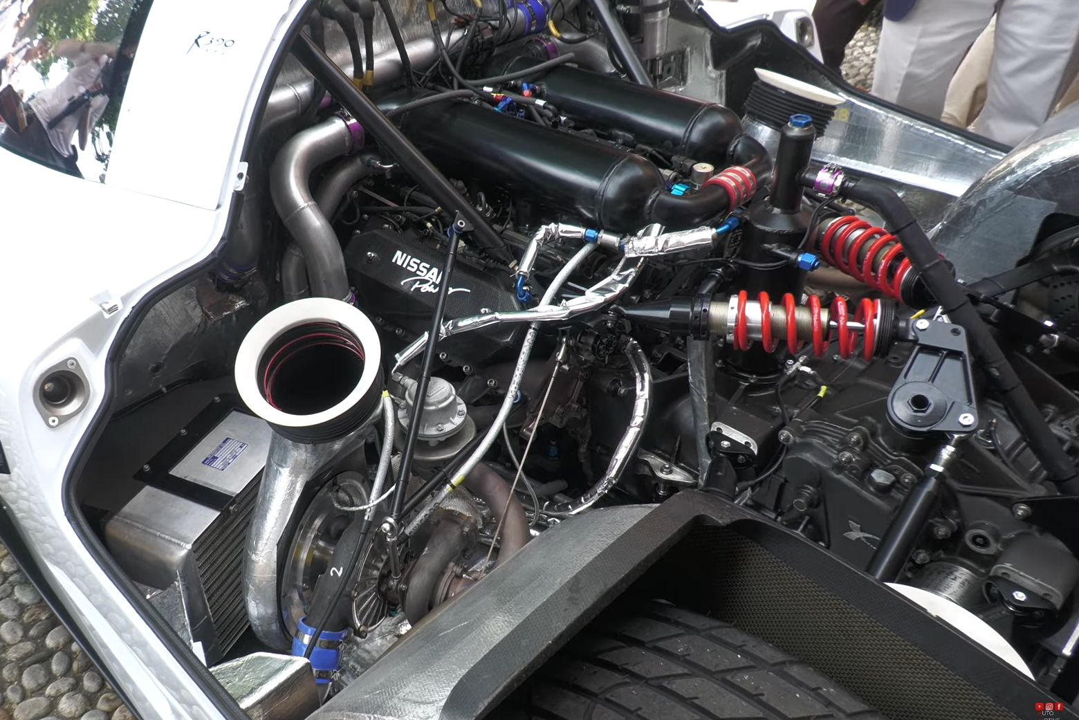Watch And Listen To One Of Two Road-Legal Nissan R390 GT1s In Existence
